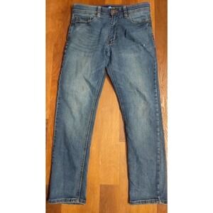 Nat Nast Blue Jeans Luxury Denim Mens 30 X 30 Stretch Medium Wash Comfort Waist